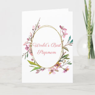 Stepmoeder World's Greatest Stepmama Moederdag Kaart