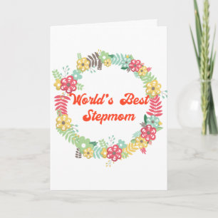 Stepmoeder World's Greatest Stepmama Moederdag Kaart