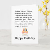 Stepmom birthday kaart (Gele Bloem)