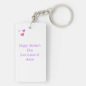 stepmom Moederdag momasaurus dinosaurus Sleutelhanger (achterkant)