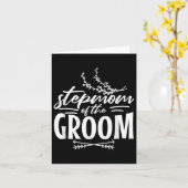 Stepmom van de bruidegom Bruid verloofde liefde C Kaart (Gele Bloem)