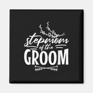 Stepmom van de bruidegom Bruid verloofde liefde C Magneet