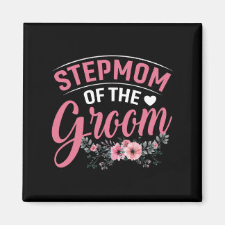 Stepmom van de bruidegom geschenken moeder bruid b magneet