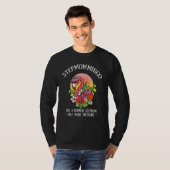 Stepmommingo Stepmama Flamingo Stepmoeder Stepmamm T-shirt (Voorkant volledig)