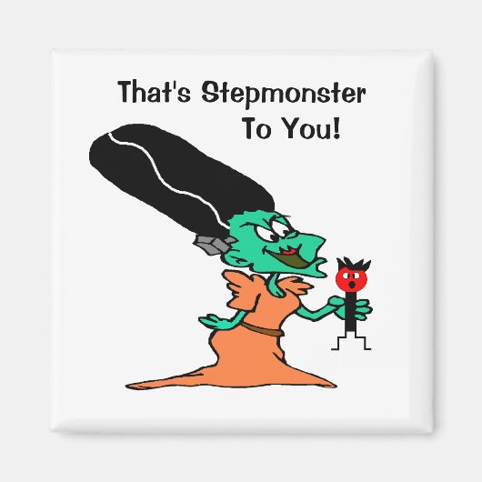 Stepmonster magneet (Voorkant)