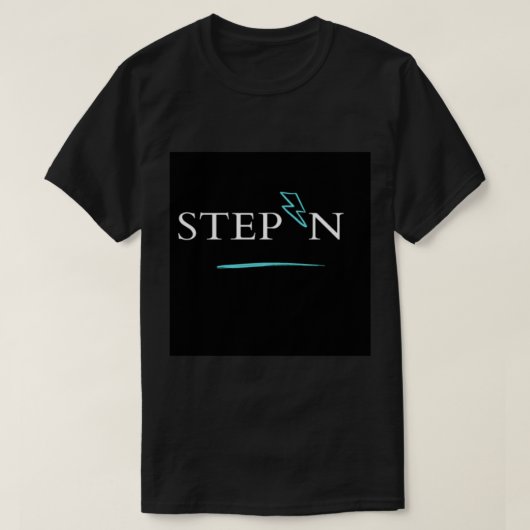 Stepn nft blue Stepn token T-shirt (Design voorkant)