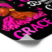 Stepng Into My 65th Birthday Christian Bday Women  Poster (Hoek)