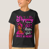 Stepng Into My 65th Birthday Christian Bday Women T-shirt (Voorkant)