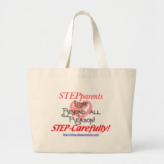 Stepouders Love canvas Grote Tote Bag