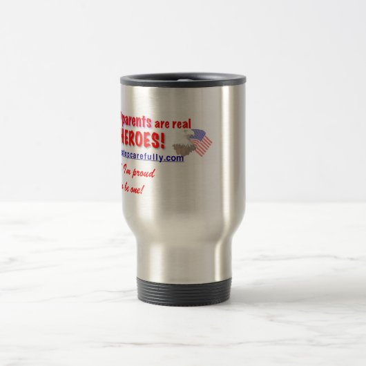 Stepparent Hero Travel Mug Reisbeker (Center)