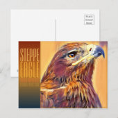 Steppe Eagle [Briefkaart] Briefkaart (Voorkant / Achterkant)