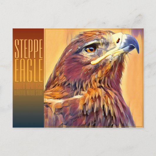 Steppe Eagle [Briefkaart] Briefkaart (Voorkant)