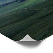 Steppe en Sky Poster (Hoek)