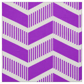 Stepped Chevrons - Paars Stof (Swatch)
