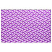Stepped Chevrons - Paars Stof (Yard (91,4 cm))