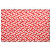 Stepped Chevrons - Rood Stof (Yard (91,4 cm))