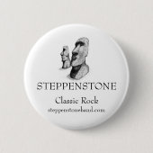 Steppenstone Moai Button (Voorkant)