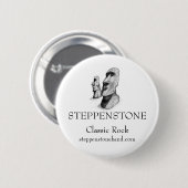 Steppenstone Moai Button (Voorkant /achterkant)
