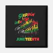 Steppin' Into Juneteenth Magneet (Voorkant)