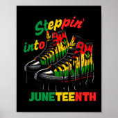 Steppin' Into Juneteenth Poster (Voorkant)