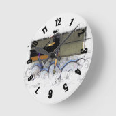 Steppin' it - Stunt Scooter Rider  Ronde Klok (Hoek)