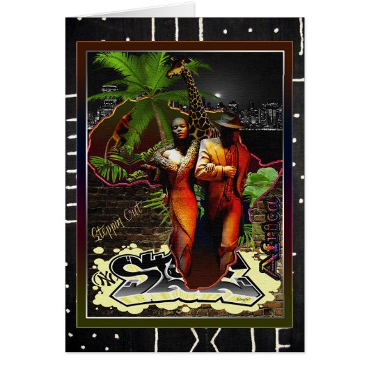 Steppin uit Afrika (Voorkant)