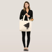 Stepping In Large Tote Bag (Voorkant (model))