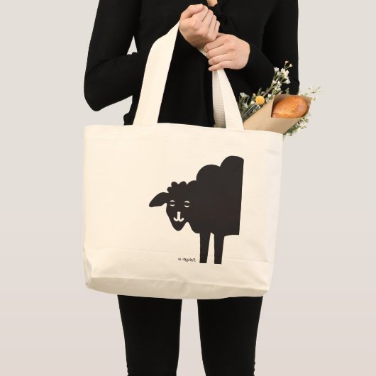 Stepping In Large Tote Bag (Voorkant (product))