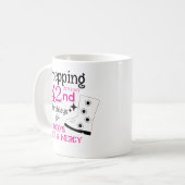 Stepping Into My 42nd Birthday with God's  Koffiemok (Voorkant links)