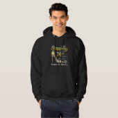 Stepping Into My 70th Birthday With God's Grace An Hoodie (Voorkant volledig)