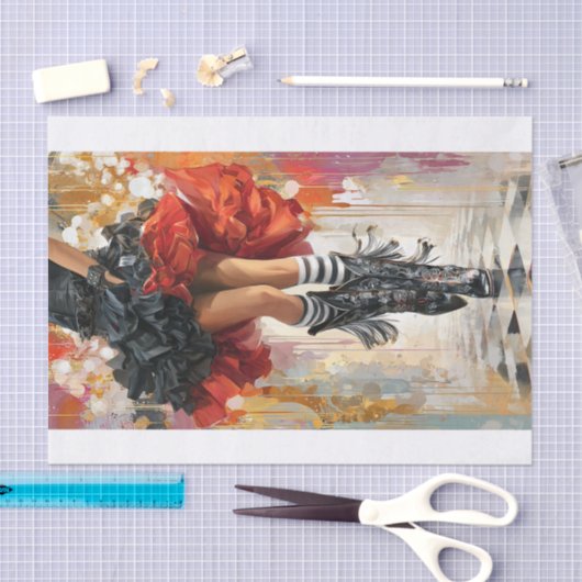 Stepping Into My Purpose10 Tissuepapier (Craft)