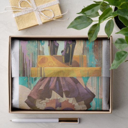 Stepping Into My Purpose3 Tissuepapier (Geschenk)