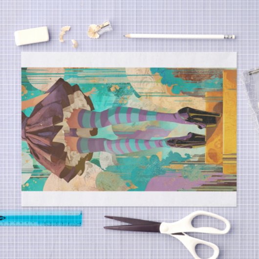 Stepping Into My Purpose3 Tissuepapier (Craft)