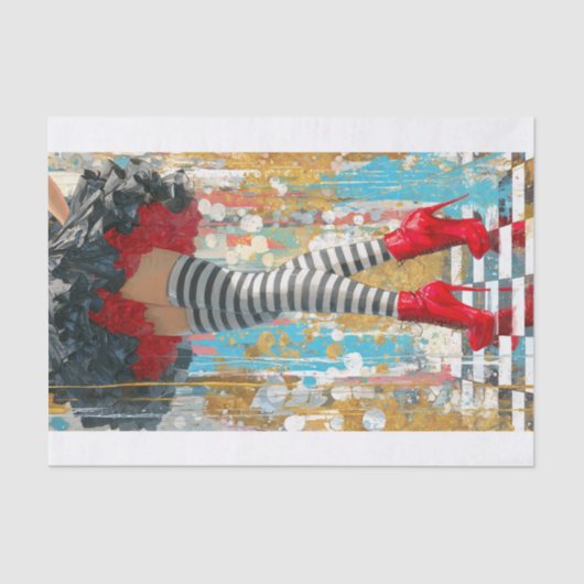 Stepping Into My Purpose4 Tissuepapier (Voorkant)