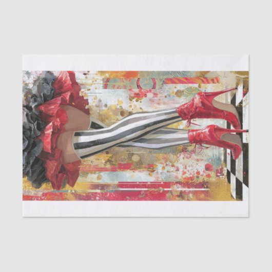 Stepping Into My Purpose5 Tissuepapier (Voorkant)