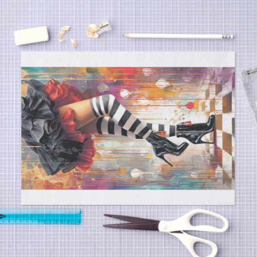 Stepping Into My Purpose8 Tissuepapier (Craft)