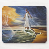 Stepping Out On Faith (voor vrouwen) Muismat (Voorkant)