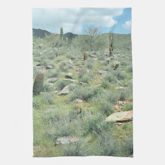 Stepping Stones Desert Photo Kitchen Towels Theedoek (Verticaal)