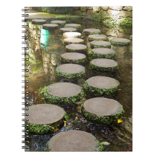 Stepping Stones Foto Notitieboek (Voorkant)