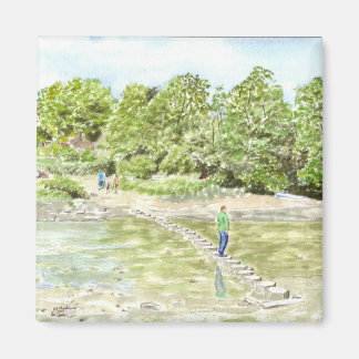 'Stepping Stones' magneet