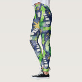 Stepping Stones Naadloze Patroon Leggings (Links)
