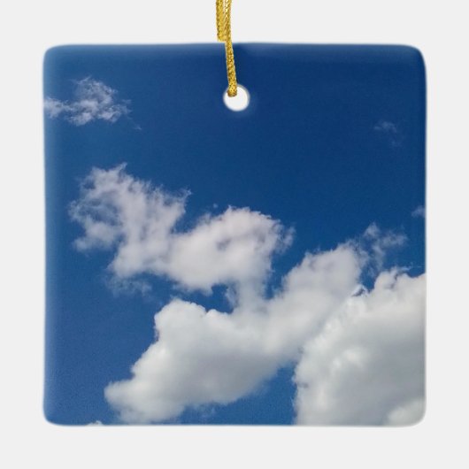 Steps in the sky  keramisch ornament (Voorkant)