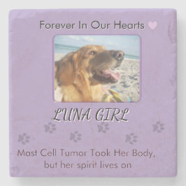 Steps of Her Gentle Spirit Stenen Onderzetter