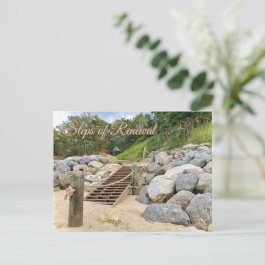 Steps of Renewal Briefkaart (Staand voorkant)