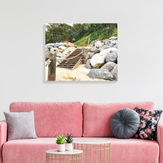 Steps of Renewal Canvas Afdruk (Insitu (Woonkamer))