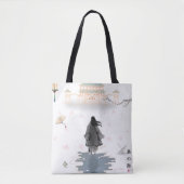 Steps Through Quiet Dreams Tote Tote Bag (Voorkant)