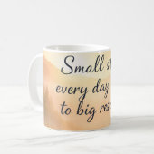 Steps to Success Koffiemok (Voorkant links)