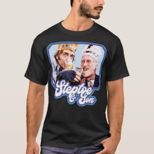 Steptoe and Son Vintage 70s Britse televisiezender T-shirt