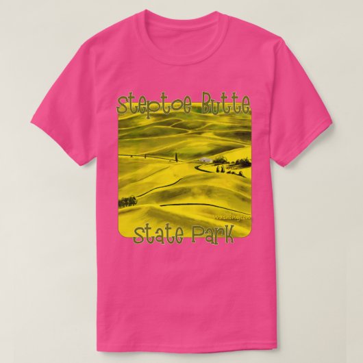 Steptoe Butte State Park, Washington T-shirt (Design voorkant)