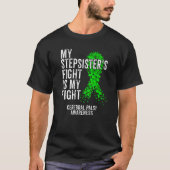 Stepzus vecht tegen mijn gevecht tegen Cerebral Pa T-shirt (Voorkant)